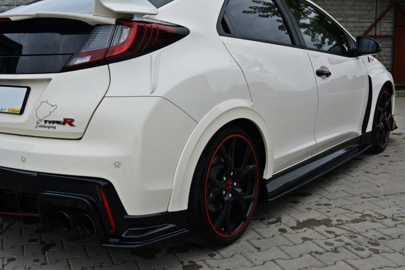 Maxton Design Side Skirt Diffuser for Honda Civic IX Type R