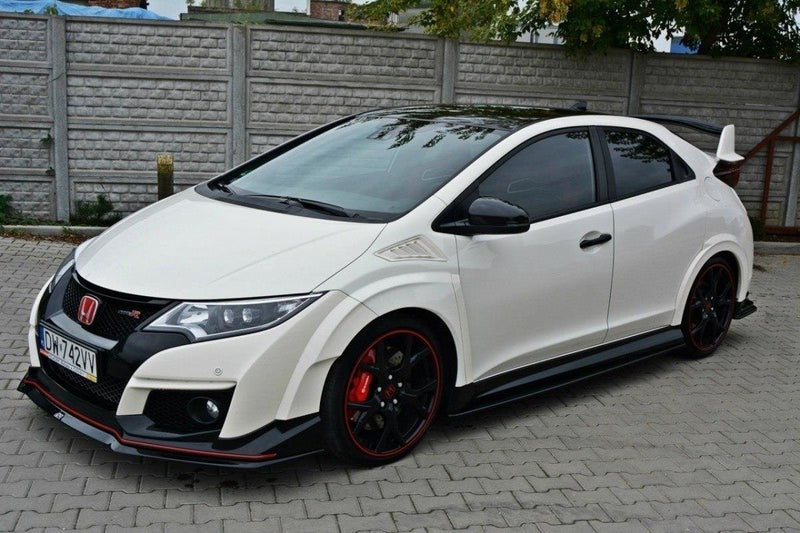 Maxton Design Side Skirt Diffuser for Honda Civic IX Type R