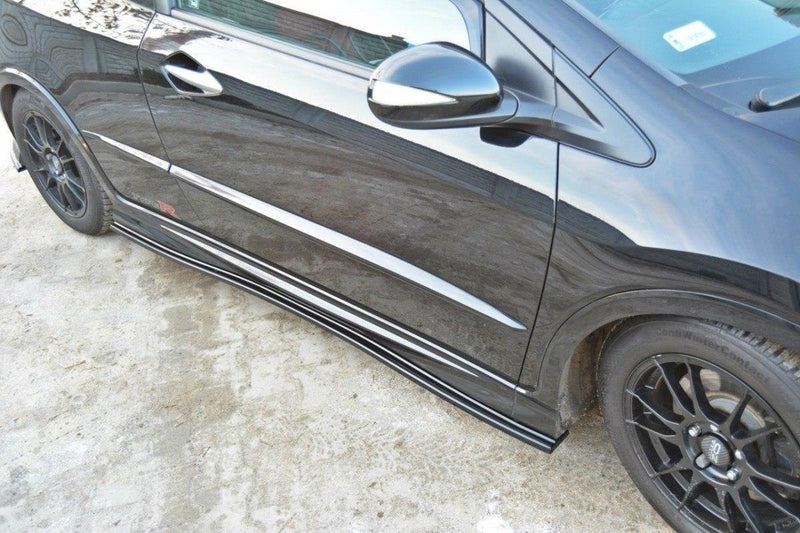 Maxton Design Side Skirt Diffuser for Honda Civic VIII Type S/R