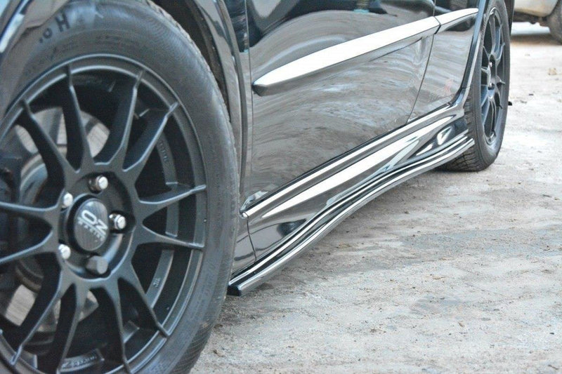 Maxton Design Side Skirt Diffuser for Honda Civic VIII Type S/R