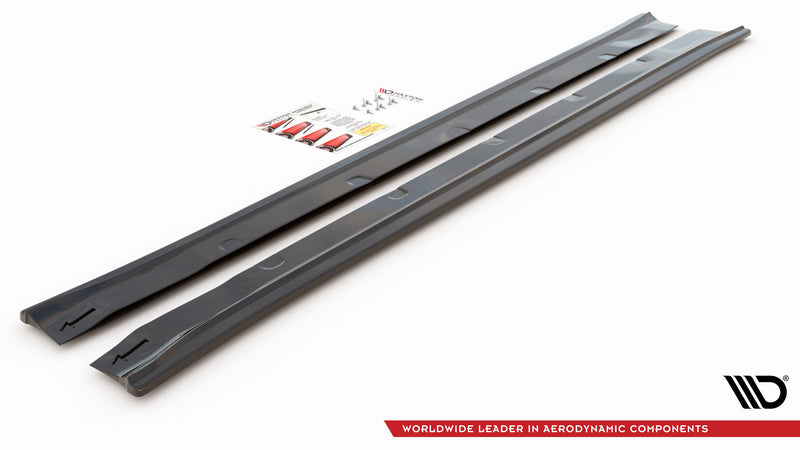 Maxton Design SIDE SKIRT DIFFUSER Tesla Model S Facelift