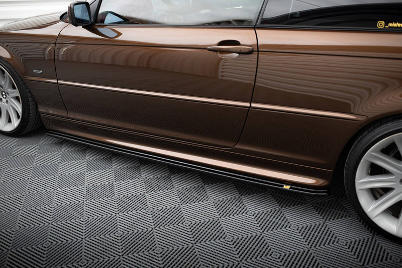 Maxton Design SEITENSCHWELLER DIFFUSOR V.1 BMW 3 E46 MPACK COUPE