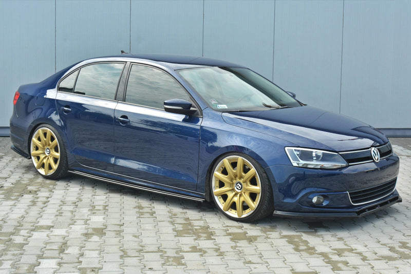 Maxton Design SEITENSCHWELLER DIFFUSOR VOLKSWAGEN JETTA MK6 SEDAN VOR FACELIFT