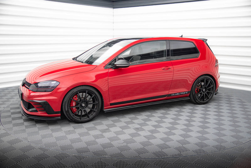 Maxton Design SEITENSCHWELLER DIFFUSOR VW GOLF Mk7 GTI CLUBSPORT