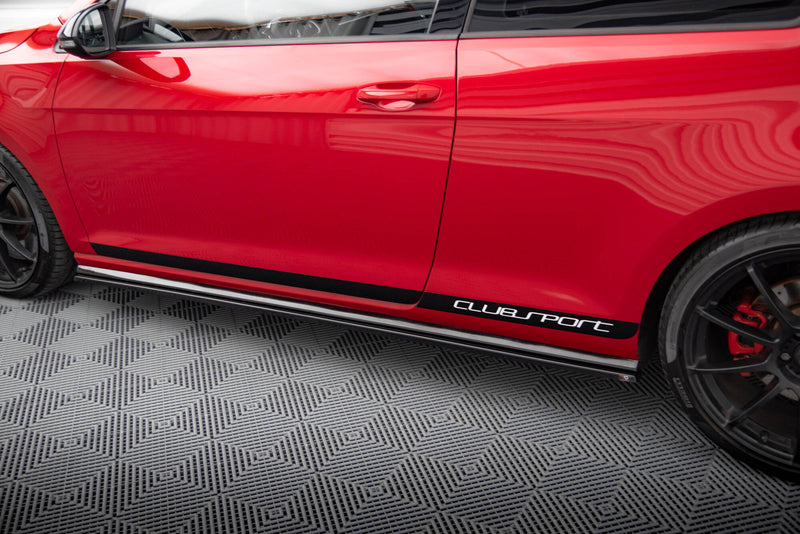 Maxton Design SEITENSCHWELLER DIFFUSOR VW GOLF Mk7 GTI CLUBSPORT