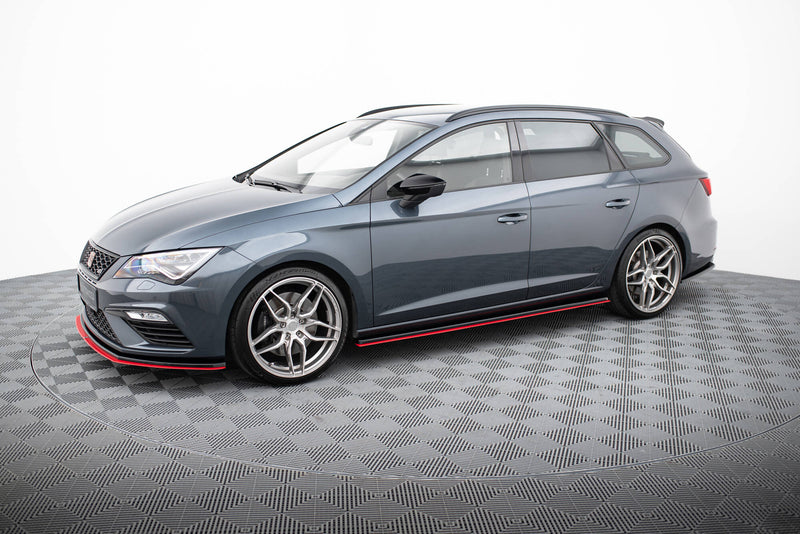Maxton Design SEITENSCHWELLER DIFFUSOR v.3 Seat Leon Mk3 Cupra/ FR Facelift