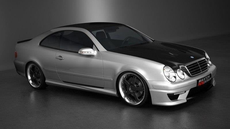 Maxton Design SEITENSCHWELLER MERCEDES CLK W208