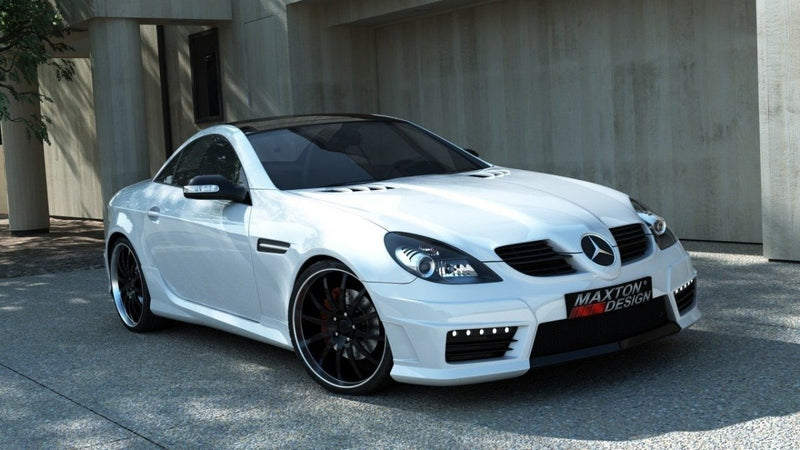 Maxton Design SEITENSCHWELLER MERCEDES SLK R171 (SLK R172 AMG LOOK) ABS KUNSTSTOFF