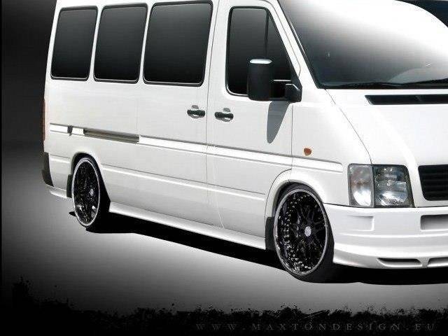 Maxton Design SEITENSCHWELLER Mercedes Sprinter I FL / Volkswagen LT 96-06  DIESE SEITENSCHWELLER PASST ZWILLINGSRÄDER VERSION.