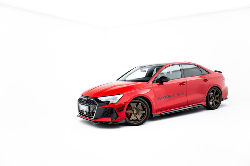 Maxton Design Set of Prepreg Carbon Fiber Side Skirts Audi RS3 Sedan 8Y Facelift