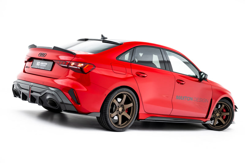 Maxton Design Set of Prepreg Carbon Fiber Side Skirts Audi RS3 Sedan 8Y Facelift