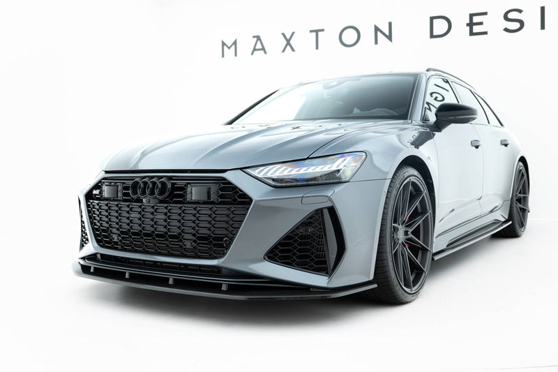 Maxton Design Set of Prepreg Carbon Fiber Splitters Audi RS6 C8