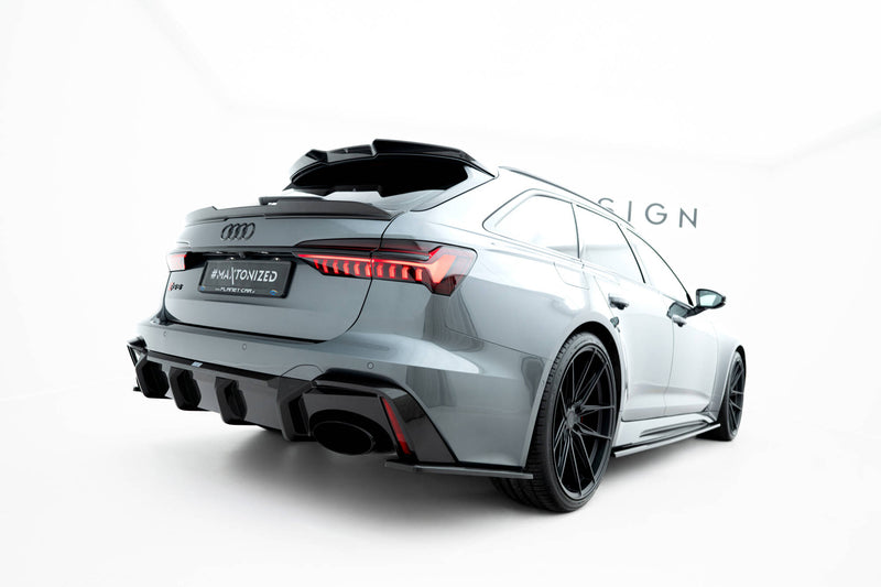 Maxton Design Set of Prepreg Carbon Fiber Splitters Audi RS6 C8