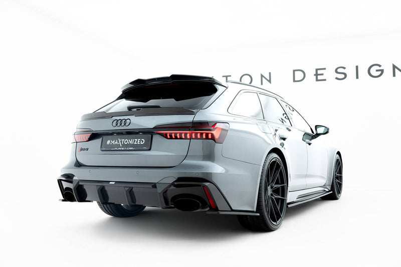 Maxton Design Set of Prepreg Carbon Fiber Splitters Audi RS6 C8