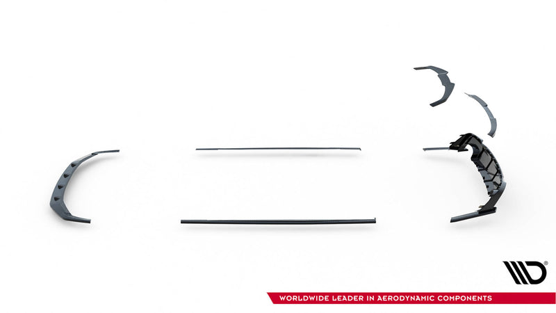 Maxton Design Set of Prepreg Carbon Fiber Splitters Audi RS6 C8