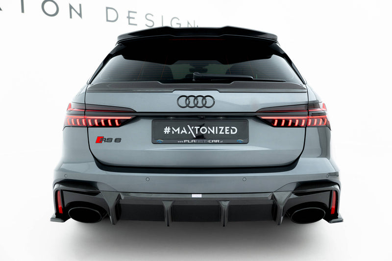 Maxton Design Set of Prepreg Carbon Fiber Splitters Audi RS6 C8
