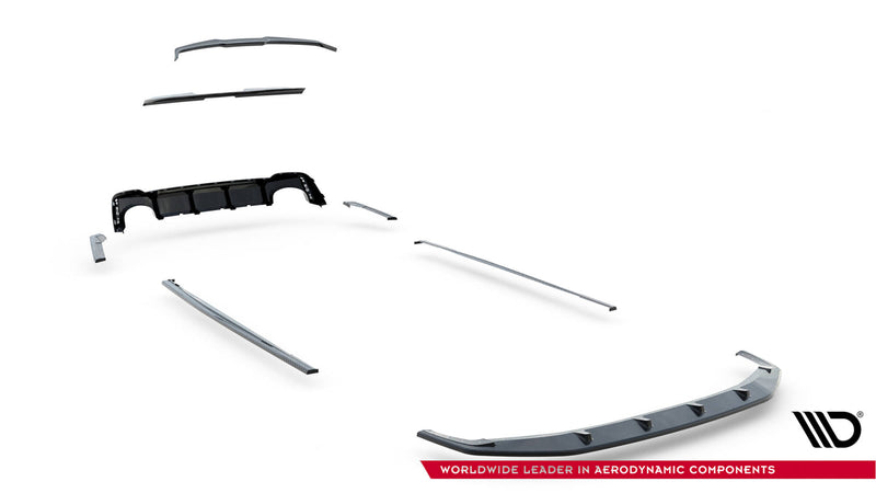 Maxton Design Set of Prepreg Carbon Fiber Splitters Audi RS6 C8