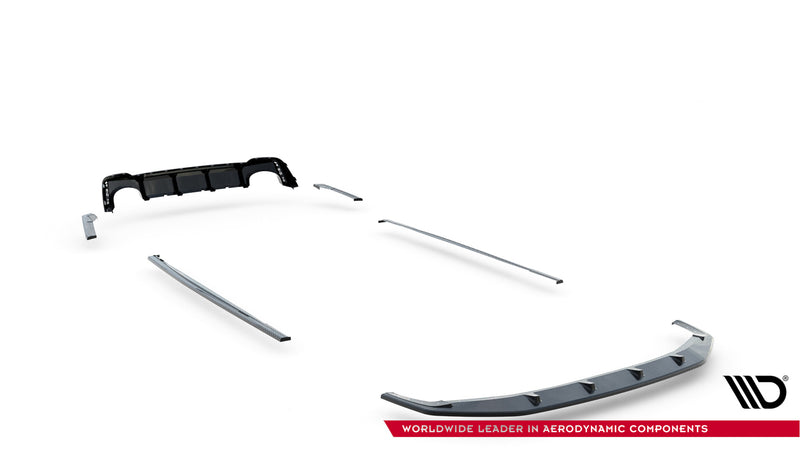 Maxton Design Set of Prepreg Carbon Fiber Splitters Audi RS7 C8