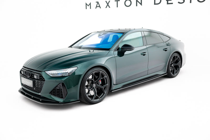 Maxton Design Set of Prepreg Carbon Fiber Splitters Audi RS7 C8