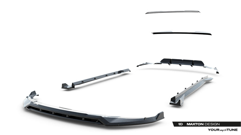Maxton Design Set of Prepreg Carbon Fiber Splitters Audi RSQ8 Mk1 Facelift