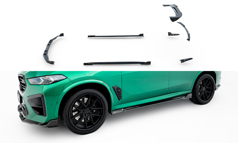 Maxton Design Set of Prepreg Carbon Fiber Splitters BMW X5 M F95 Facelift