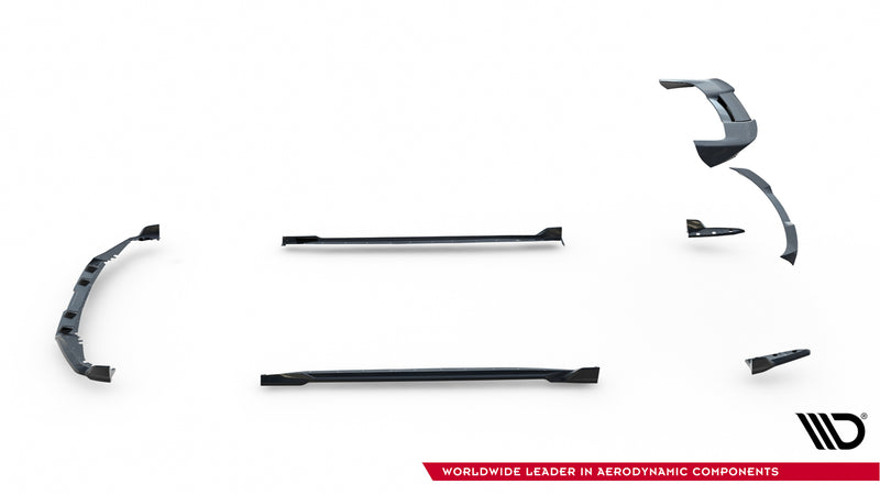 Maxton Design Set of Prepreg Carbon Fiber Splitters BMW X5 M F95 Facelift