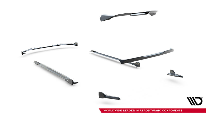 Maxton Design Set of Prepreg Carbon Fiber Splitters BMW X5 M F95 Facelift