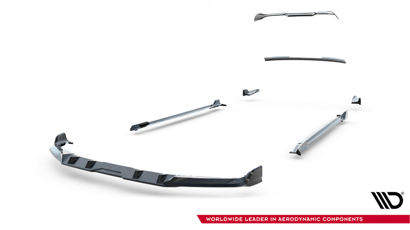 Maxton Design Set of Prepreg Carbon Fiber Splitters BMW X5 M F95 Facelift