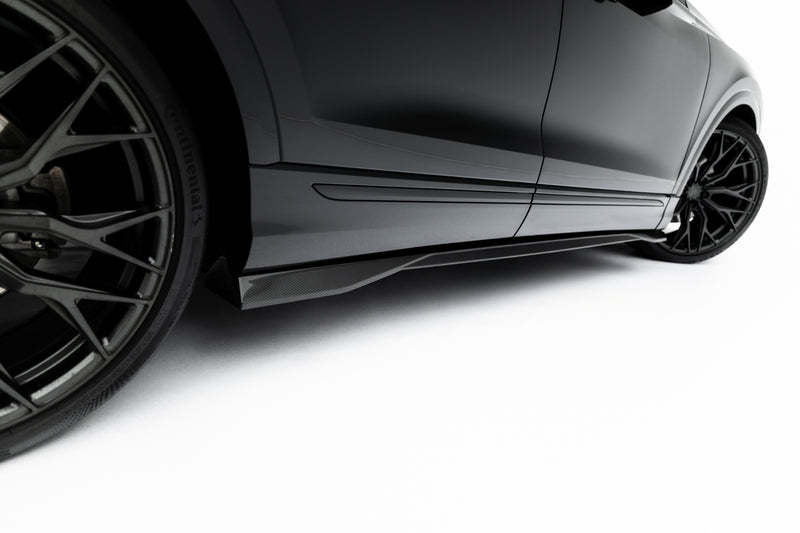 Maxton Design Set of Pre-Preg Carbon Splitters Audi Q8 S-Line Mk1 Facelift
