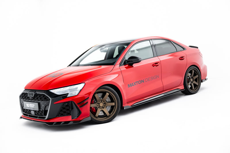 Maxton Design Set of Prepreg Carbon Splitters Audi RS3 Sedan 8Y Facelift