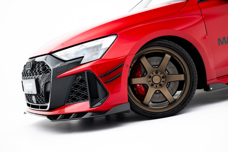 Maxton Design Set of Prepreg Carbon Splitters Audi RS3 Sedan 8Y Facelift