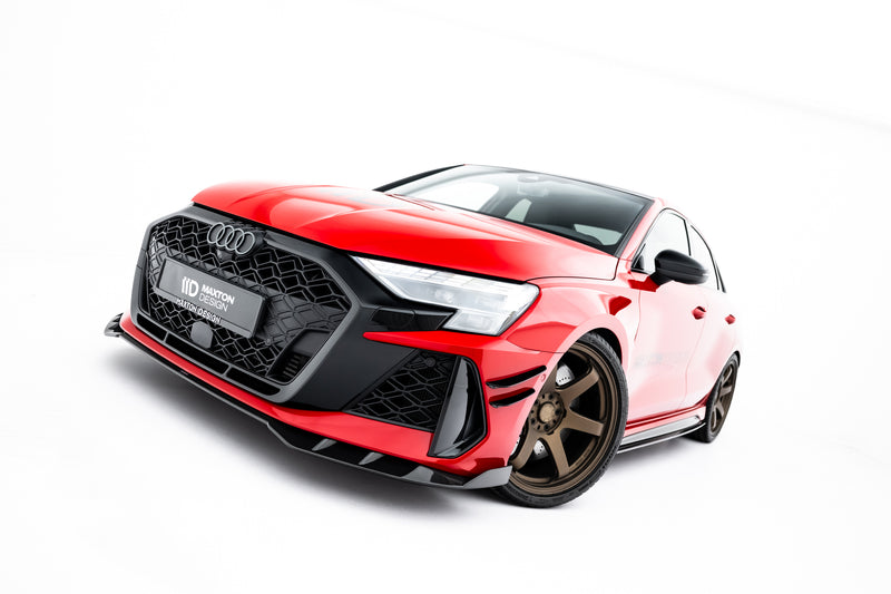 Maxton Design Set of Prepreg Carbon Splitters Audi RS3 Sedan 8Y Facelift