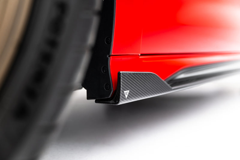 Maxton Design Set of Prepreg Carbon Splitters Audi RS3 Sedan 8Y Facelift