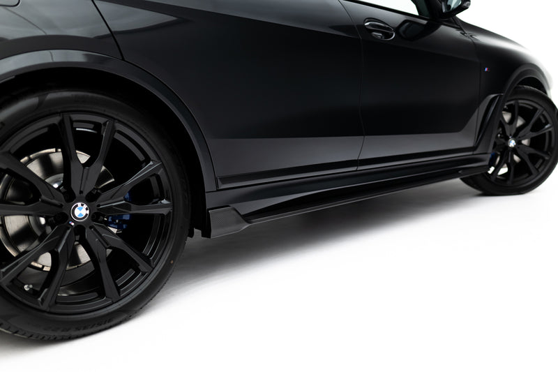 Maxton Design Set of Prepreg Carbon Splitters V.2 BMW X7 M-Pack G07 Facelift