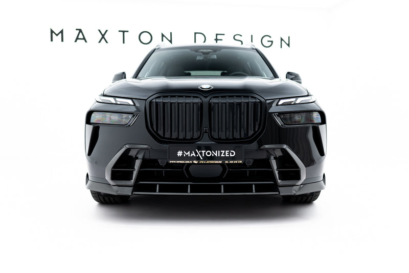 Maxton Design Set of Prepreg Carbon Splitters V.2 BMW X7 M-Pack G07 Facelift