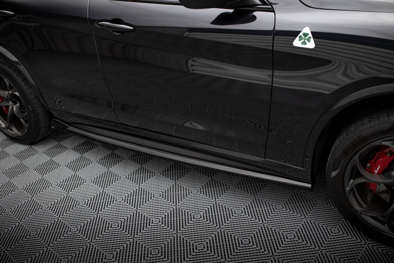 Maxton Design Diffusor Satz Alfa Romeo Stelvio Quadrifoglio Mk1