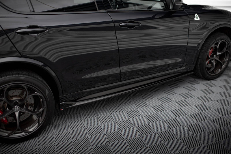 Maxton Design Diffusor Satz Alfa Romeo Stelvio Quadrifoglio Mk1