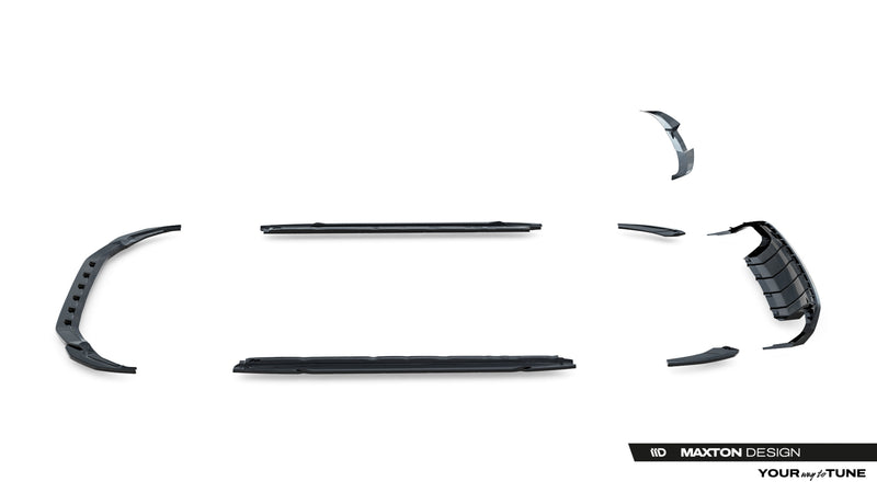 Maxton Design Diffusor Satz  Audi A3 S-Line Sportback 8Y
