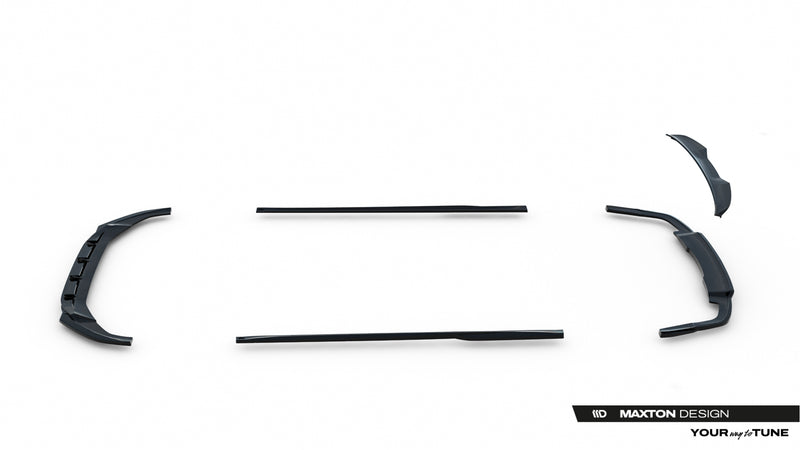 Maxton Design Diffusor Satz Audi A5 S-Line Coupe F5 Facelift