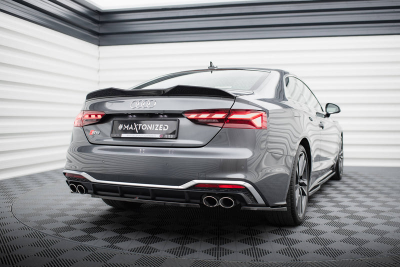 Maxton Design Diffusor Satz Audi A5 S-Line Coupe F5 Facelift