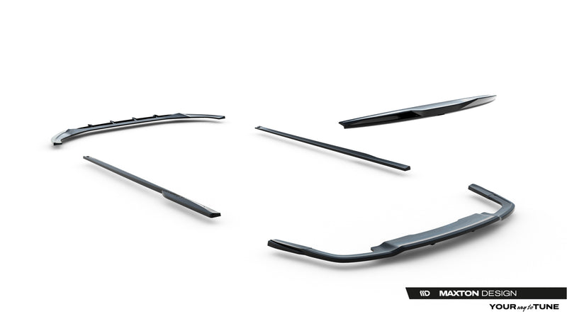 Maxton Design Diffusor Satz Audi A5 S-Line Coupe F5 Facelift