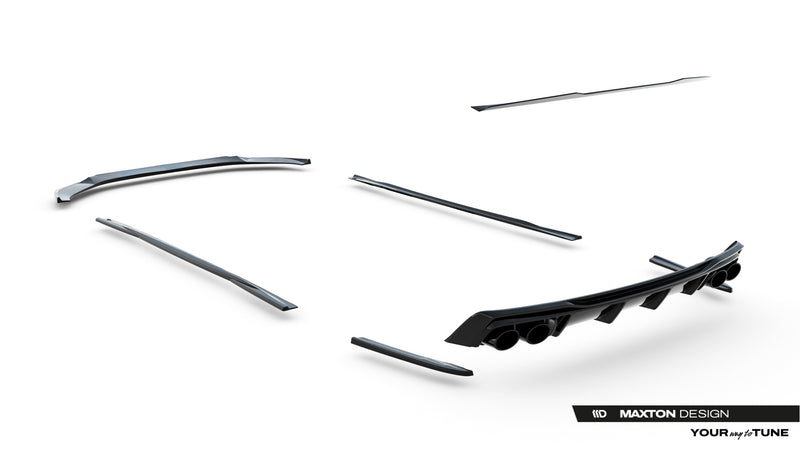 Maxton Design Diffusor Satz Audi A6 S-Line Sedan / S6 Sedan C8