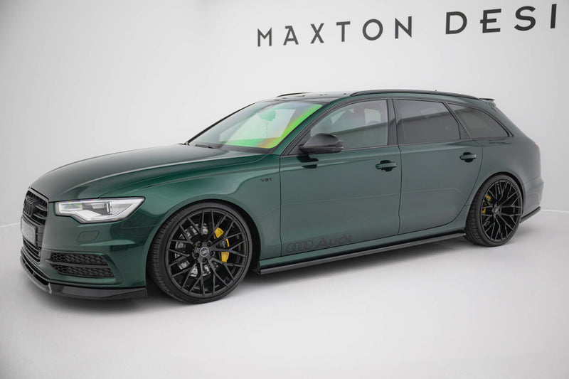 Maxton Design Diffusor Satz Audi A6 S-line Avant C7