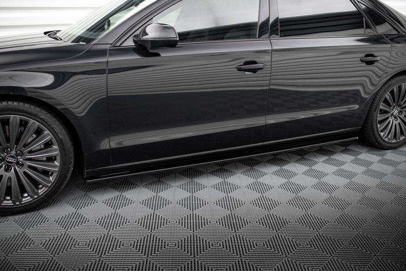 Maxton Design Diffuser Set Audi A8 Long D4 Facelift