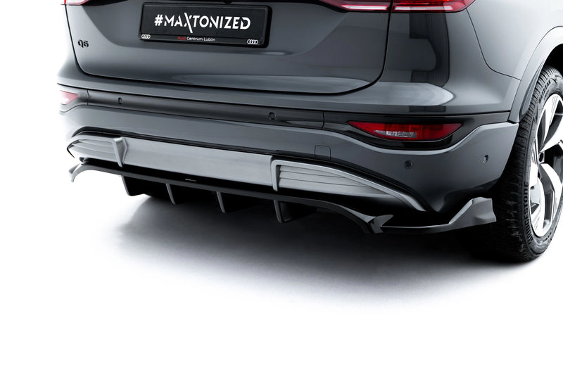 Maxton Design Diffusor Satz Audi Q6 e-tron S-Line / SQ6 e-tron SUV Mk1