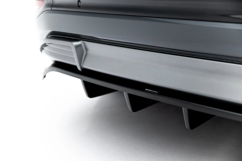Maxton Design Diffusor Satz Audi Q6 e-tron S-Line / SQ6 e-tron SUV Mk1