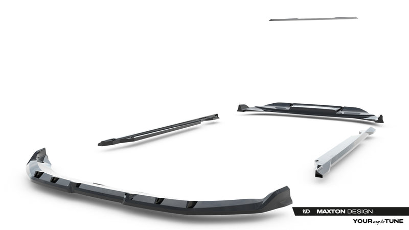 Maxton Design Diffusor Satz Audi Q6 e-tron S-Line / SQ6 e-tron SUV Mk1