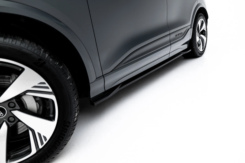 Maxton Design Diffusor Satz Audi Q6 e-tron S-Line / SQ6 e-tron SUV Mk1