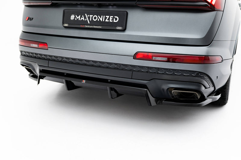 Maxton Design Diffuser Set Audi Q7 S-Line Mk2 Facelift 2