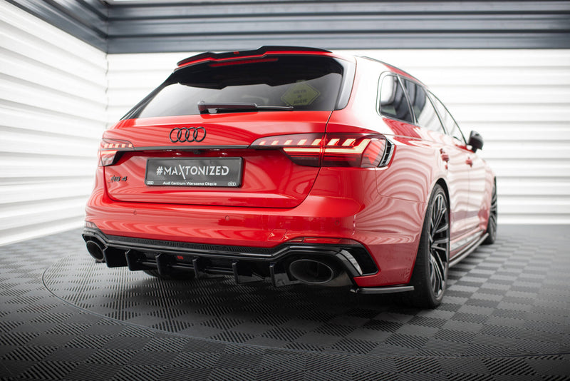 Maxton Design Diffuser Set Audi RS4 B9 Facelift